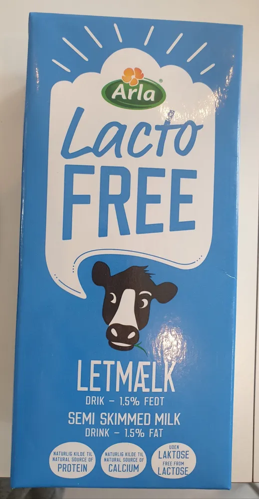 lacto free letmælk