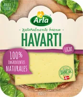 Queso havarti light danés lonchas