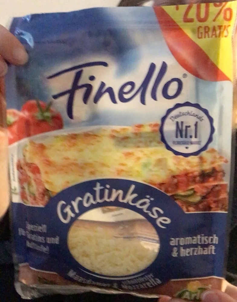 Finello - Gratinkäse Maasdamer & Mozzarella