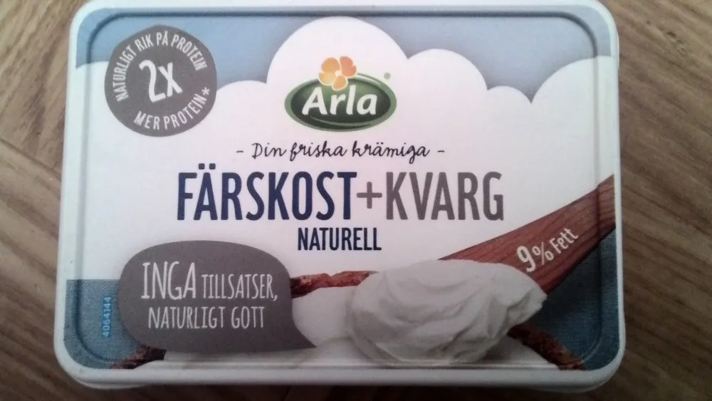 Arla Färskost Naturell med Kvarg