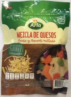 Mezcla de quesos Gouda y Havarti rallados