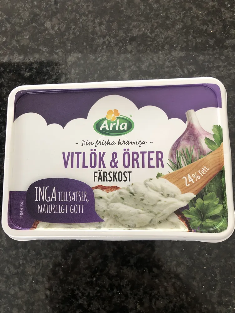 Färskost Vitlök & Örter