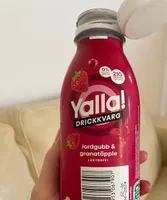 Yalla! Drikkevarer. Jordbær & granateple laktosefri