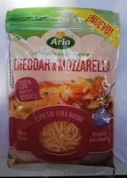 Finello queso rallado cheddar y mozzarella