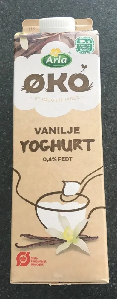 Vanijle yoghurt