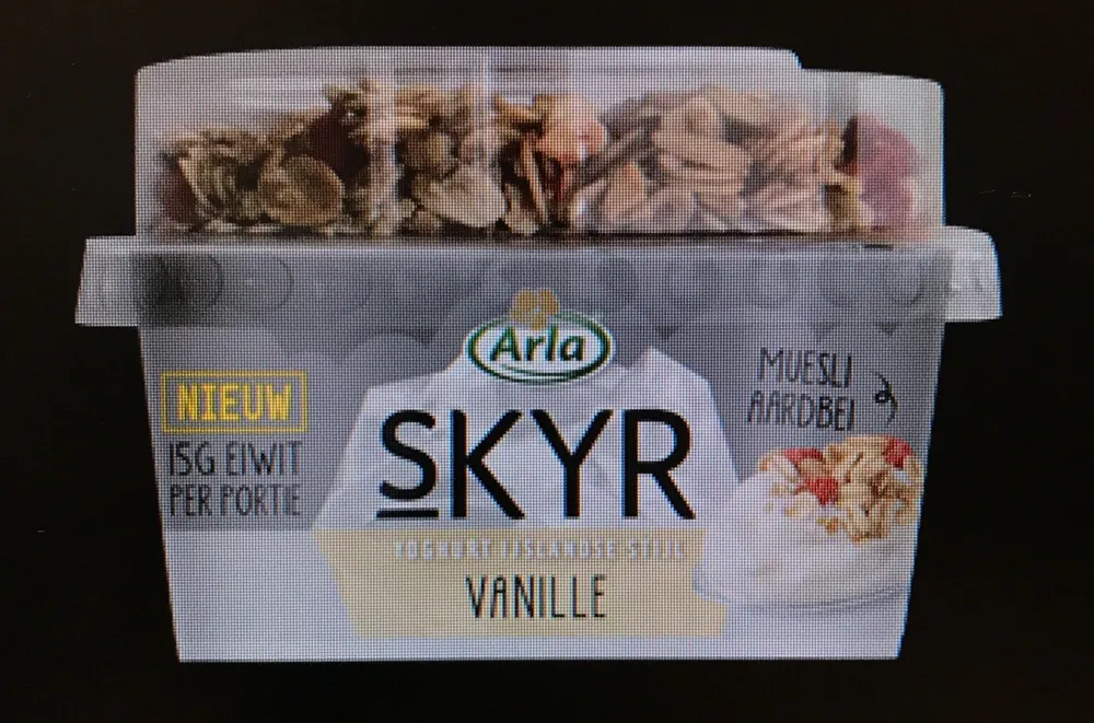 Skyr - Yoghurt Islandse Stijl Vanille - Musli Aardbei