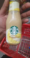 Starbucks Frappuccino milk and coffee vanilla flavor