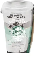 Signature chilled cup bebida fría de chocolate