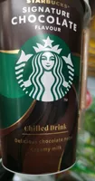 Boisson Starbucks saveur chocolat