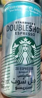 Starbucks double shot espresso no sugar added