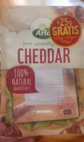 Queso cheddar lonchas