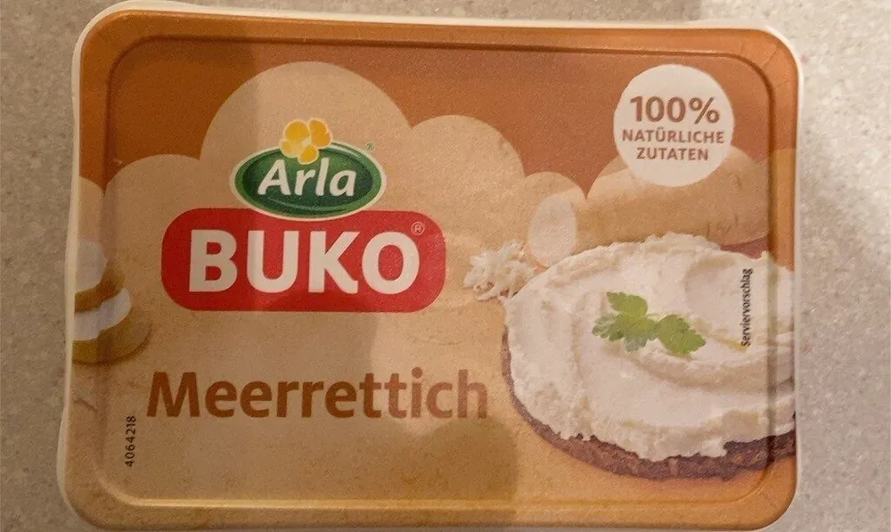 Buko Meerretich Frischkäse