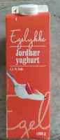 Egelykke Jordbær yogurt 1,4 % fedt