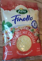 Pasta-Käse 47 %, (gerieben) mit Cheddar