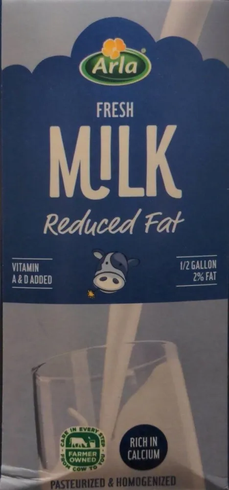 Fresh Milk Reduced Fat