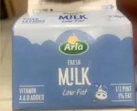 Fresh milk low fat