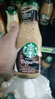 Starbucks Frappuccino milk and coffee drink cookies and cream flavor