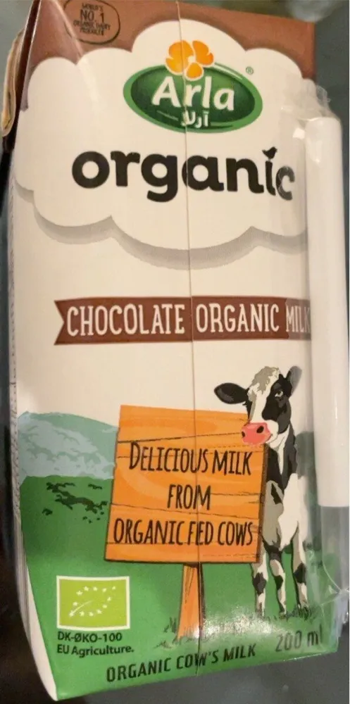 Arla organic chocolate milk