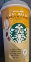 Oat based vanilla macchiato