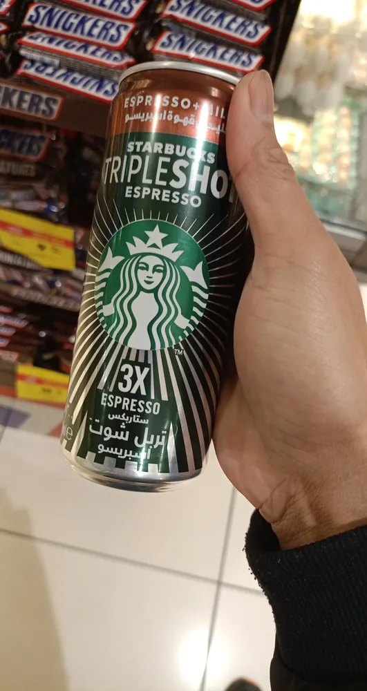 Starbucks triple shot espresso