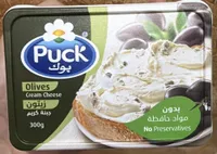Puck Cream Cheese/ Blk Olives 300g