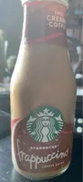 Frappuccino creamy coffee
