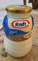 Kraft cheddar cheese light spreadable