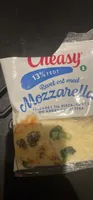 Mozzarella shredded cheese 13% fat