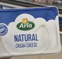Natural cream cheese