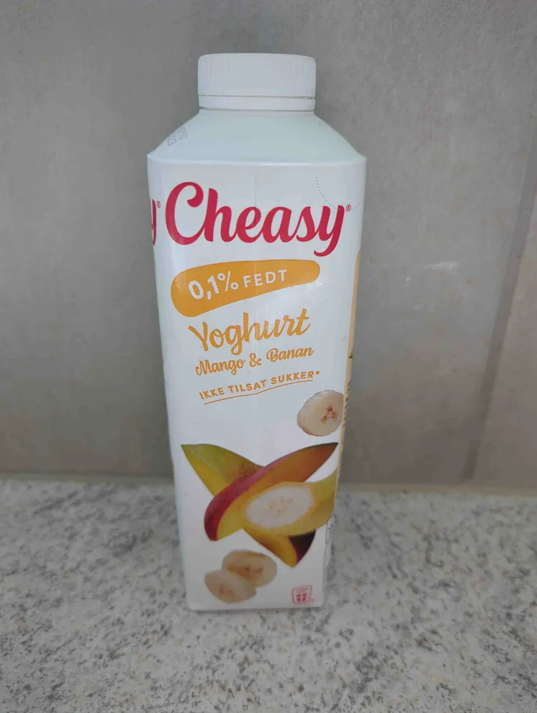 Yoghurt mango og banan