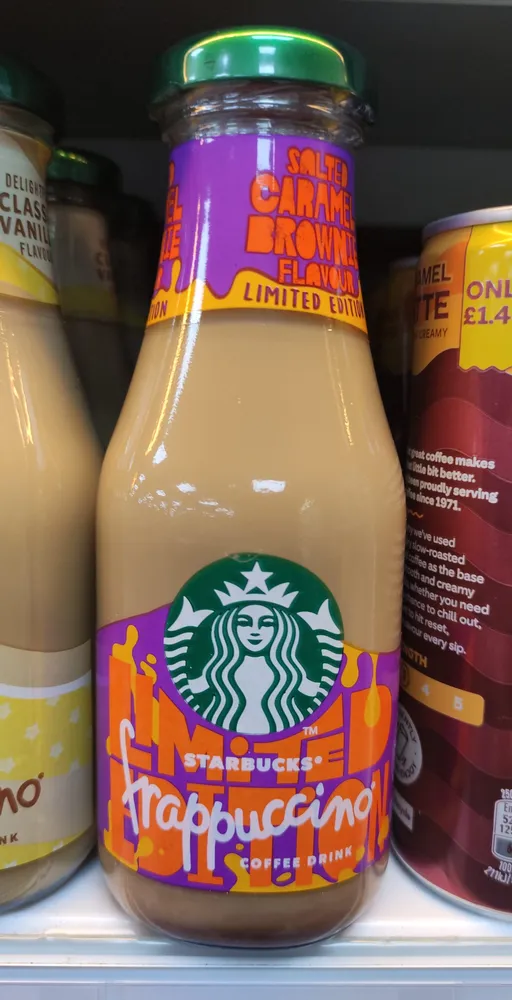 Salted Caramel Brownie Frappuccino