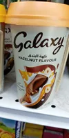 Galaxy milk hazelnut flavor