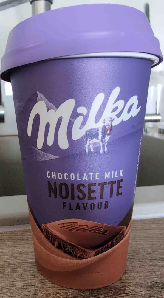 Chocolate milk noisette flavor