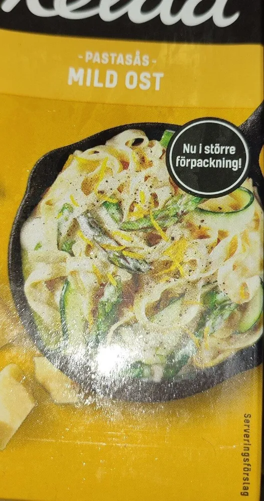 Pastasås - Mild Ost