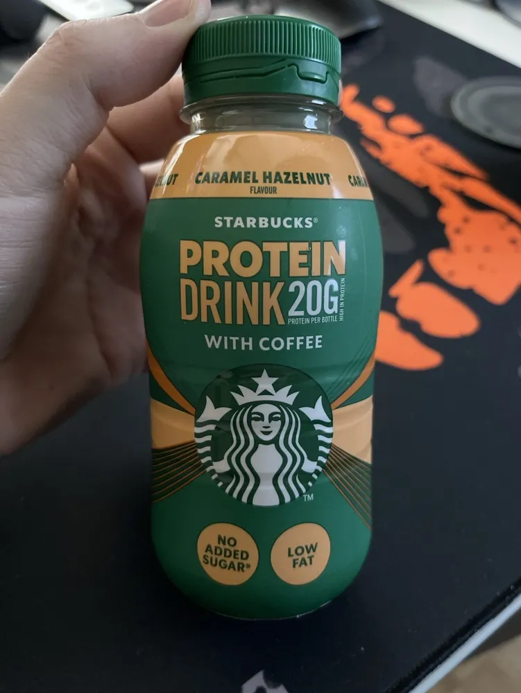 Protein Drink with Coffee - Caramel Hazelnut Flavour