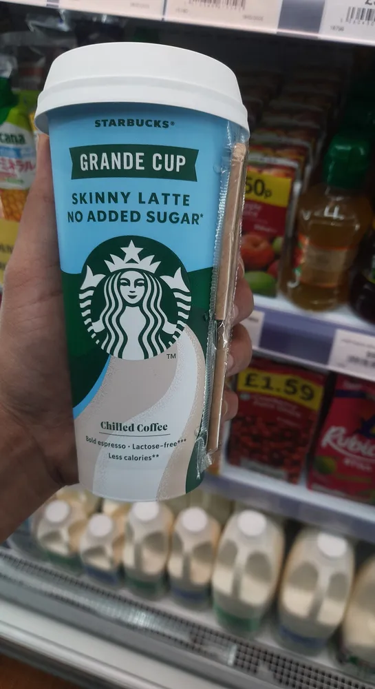 Skinny Latte No Added Sugar