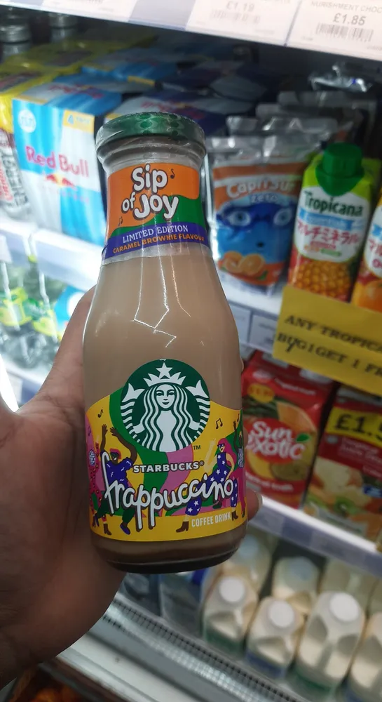 Caramel Brownie Flavour Frappuccino