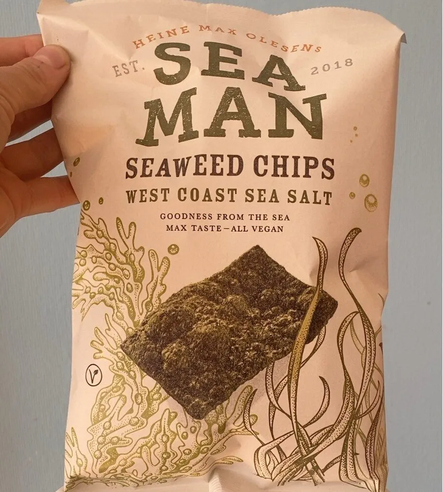 Seaman seaweed chips