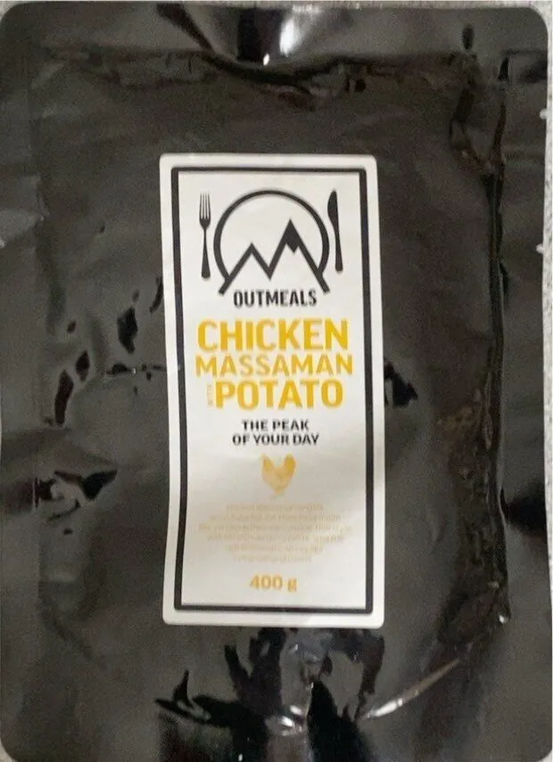 Poulet et pomme dd terre massaman