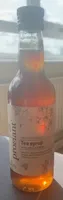 Tea syrup with lemon and ginger