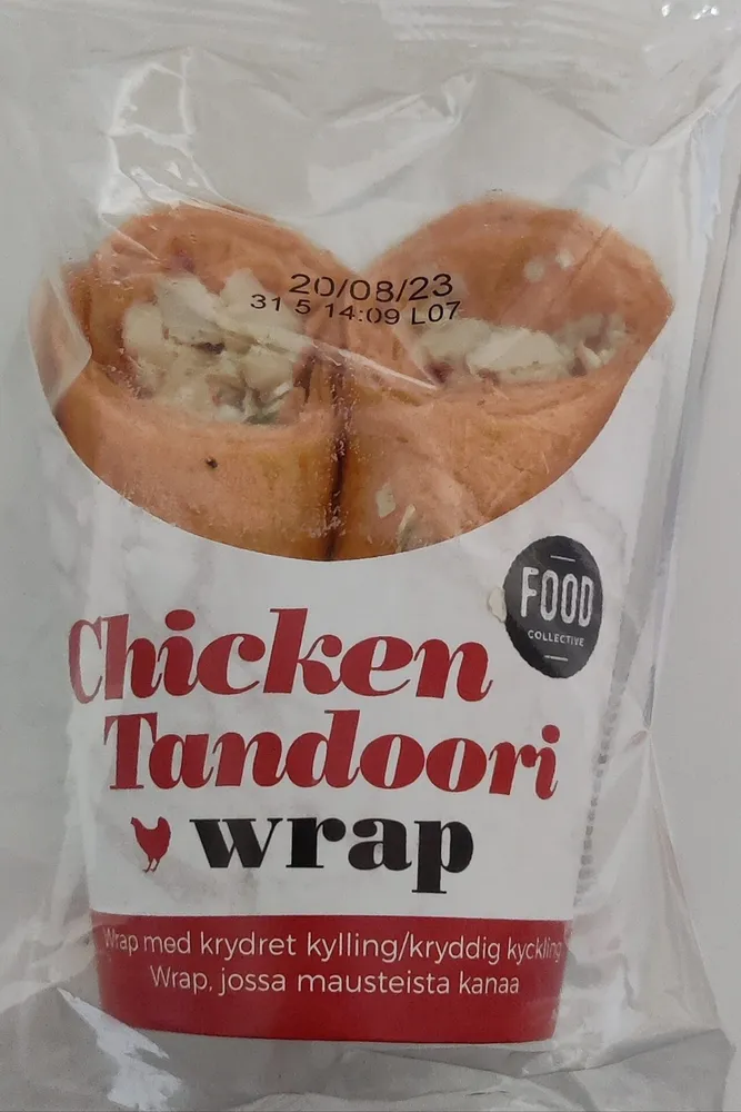 Chicken tandori wrap
