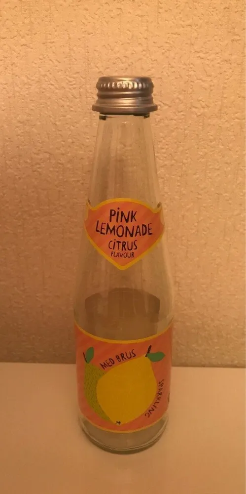 Pink lemonade citrus flavour