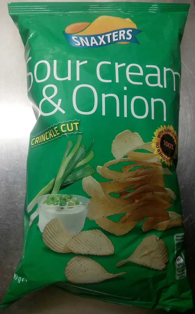 Snaxters Sour cream & Onion