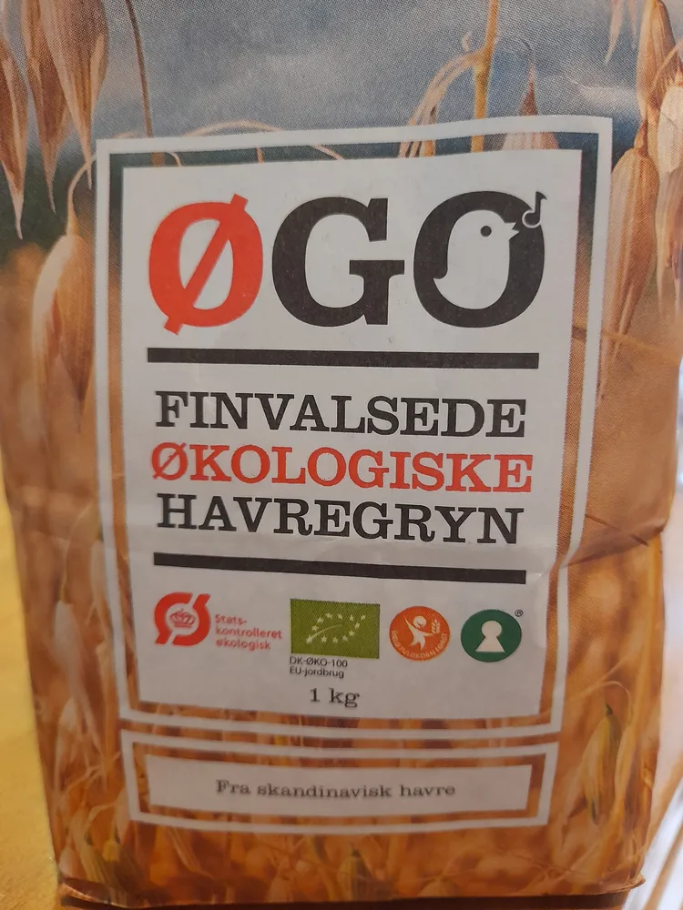 Finvalsede Økologiske Havregryn