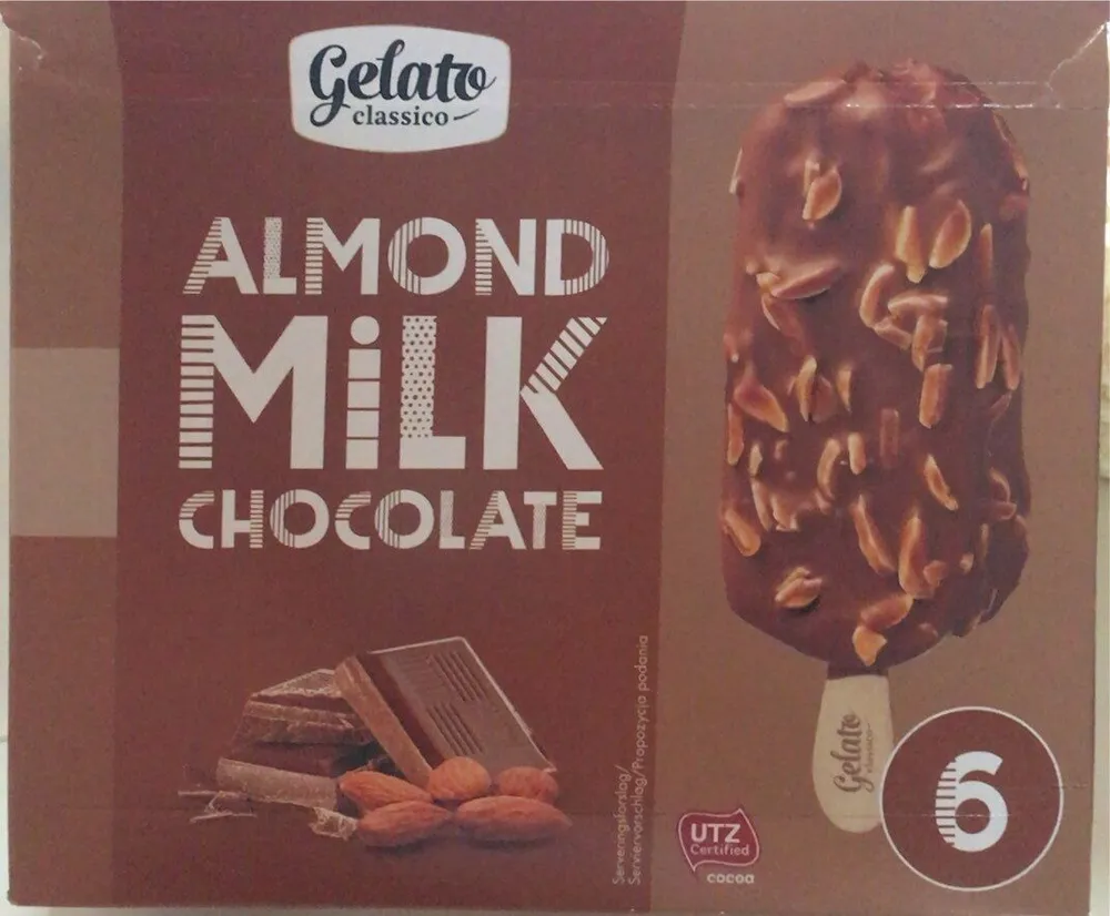 Almond milk chocolate