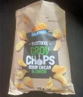 Rustikke Grov Chips Sour Cream & Onion