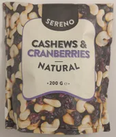 Cashews & Cranberries Natural