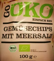 Gemüsechips mit Meersalz