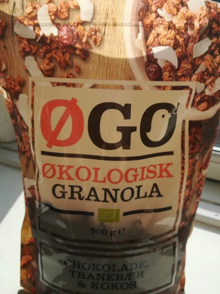Okologisk granola