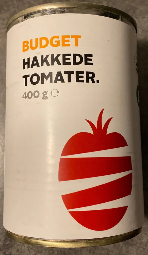 Hakkede Tomater